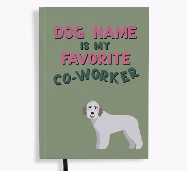 Favorite Co-Worker: Personalized {breedFullName} Notebook